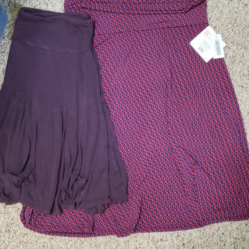 2 skirts